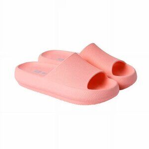 NO BOX 32 Degrees Unisex Adults Cushion Slide Sandals Pink Size 9-10 $40 RY1457